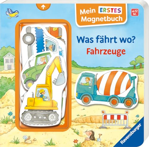 Mein erstes Magnetbuch: Was fährt wo? Fahrzeuge - Magnet-Spielbuch ab 12 Monaten, Kinderbuch ab 1 Jahr Mein erstes Magnetbuch: Was fährt wo? Fahrzeuge - Magnet-Spielbuch ab 12 Monaten, Kinderbuch ab 1 Jahr von Ravensburger Verlag GmbH