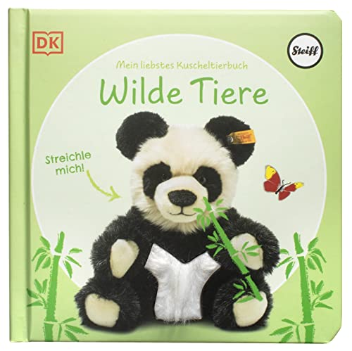 Mein liebstes Kuscheltierbuch. Wilde Tiere: Pappbilderbuch mit Fühlelementen und Fotos von Steiff Tieren für Kinder ab 6 Monaten Mein liebstes Kuscheltierbuch. Wilde Tiere: Pappbilderbuch mit Fühlelementen und Fotos von Steiff Tieren für Kinder ab 6 Monaten