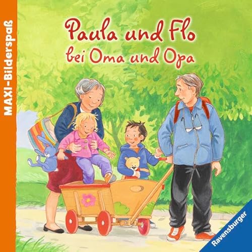 Paula und Flo bei Oma und Opa