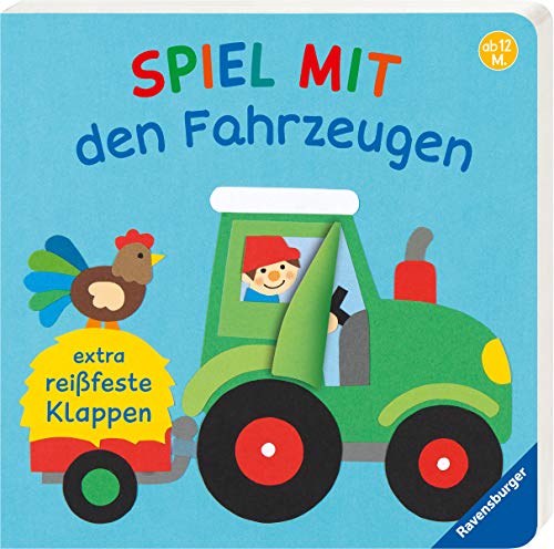 Spiel mit den Fahrzeugen: extra reißfeste Klappen