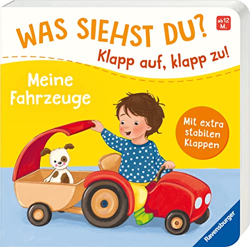 Was siehst du? Klapp auf, klapp zu! Meine Fahrzeuge von Ravensburger