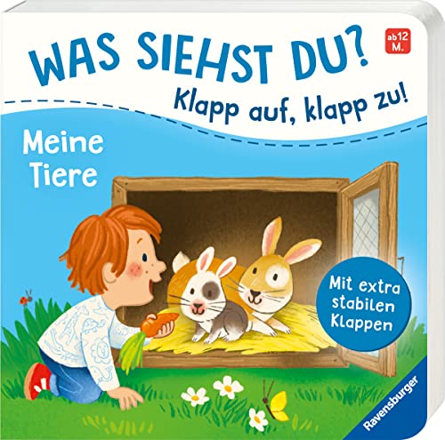 Was siehst du? Klapp auf, klapp zu! Meine Tiere