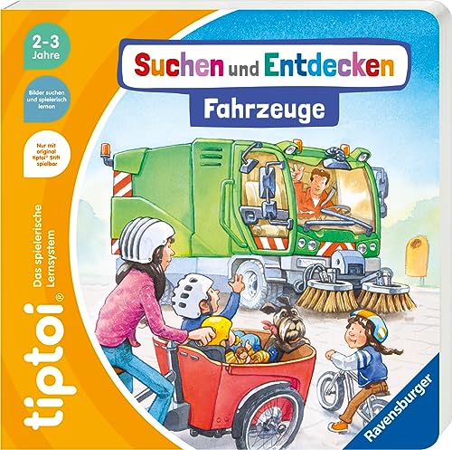 tiptoi® Suchen und Entdecken - Fahrzeuge, Buch für Kinder ab 2 Jahre von Ravensburger