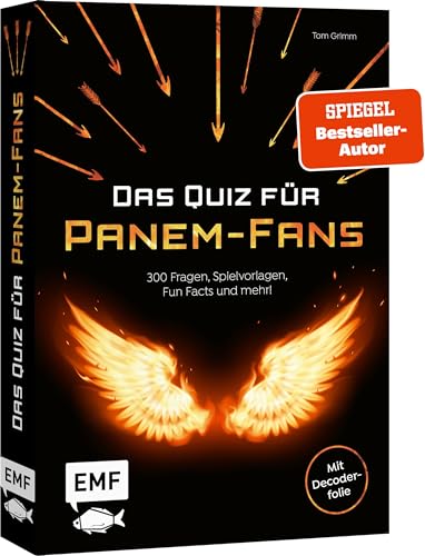Das inoffizielle Quiz für Tribute von Panem-Fans: Teste dein Wissen mit 300 Fragen, Spielvorlagen, Fun Facts und mehr! Mit Decoderfolie