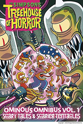 The Simpsons Treehouse of Horror Ominous Omnibus Vol. 1: Scary Tales & Scarier Tentacles von Abrams ComicArts