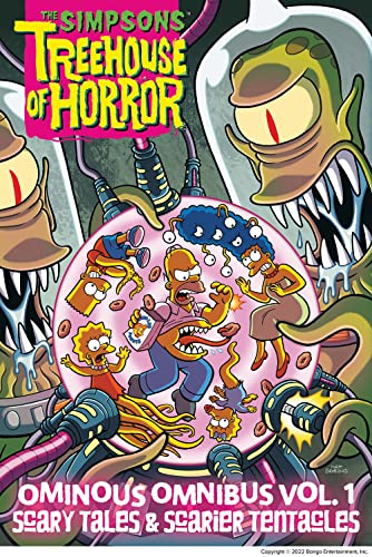 The Simpsons Treehouse of Horror Ominous Omnibus Vol. 1: Scary Tales & Scarier Tentacles von Abrams ComicArts