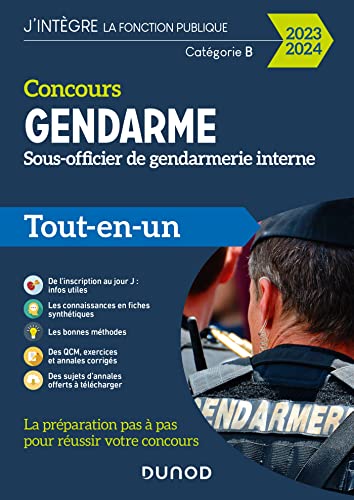Concours Sous-officier de gendarmerie interne - 2023-2024 (2023)