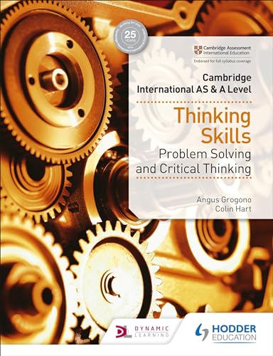 Cambridge International AS & A Level Thinking Skills: Hodder Education Group von Hodder Education