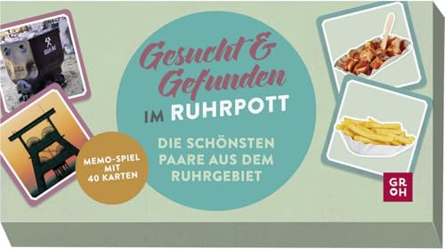 Gesucht & gefunden im Ruhrpott - Die schönsten Paare aus dem Ruhrgebiet: Memo-Spiel mit 40 Karten Gesucht & gefunden im Ruhrpott - Die schönsten Paare aus dem Ruhrgebiet: Memo-Spiel mit 40 Karten
