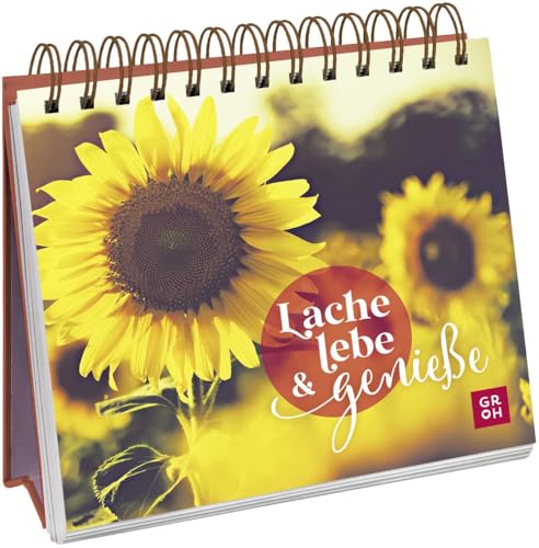 Lache, lebe & genieße: Der Mini-Aufsteller mit 25 Ideen, um den Spätsommer voll auszukosten (Geschenke für mehr Lebensfreude, Glücksgefühle und Achtsamkeit im Alltag) von Groh