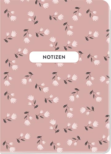 Notizheft Midsommar Blumen (rosa): DIN A6-Notizheft im schwedischen Look mit 48 Seiten von Groh