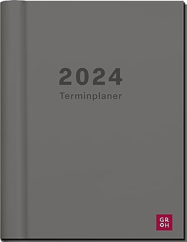 Premium-Terminkalender 2024: Terminplaner: Großer Terminplaner als Wochenkalender mit verdeckter Spiralbindung und mit vielen Extras (Agenda, Planner, Organizer)