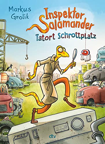 Inspektor Salamander – Tatort Schrottplatz: Cooler Comic zum Vorlesen ab 7 (Die Inspektor Salamander-Reihe, Band 1) von dtv Verlagsgesellschaft mbH & Co. KG