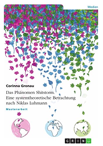 Das Phänomen Shitstorm. Eine systemtheoretische Betrachtung nach Niklas Luhmann: Magisterarbeit von Grin Publishing