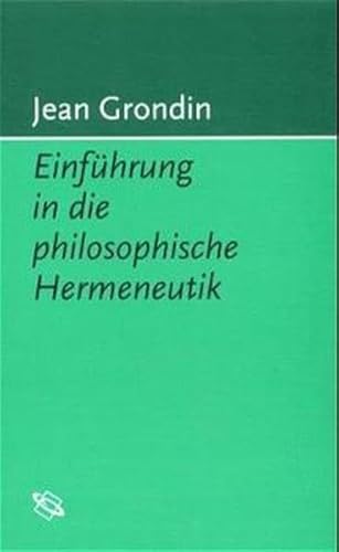 Einführung in die philosophische Hermeneutik
