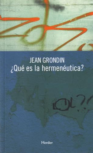 Qué es la Hermenéutica von Herder