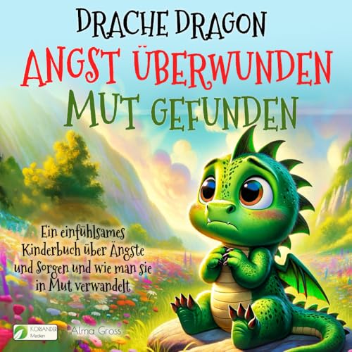 Drache Dragon - Angst überwunden, Mut gefunden: Ein einfühlsames Kinderbuch über Ängste und Sorgen und wie man sie in Mut verwandelt von Koriander Medien