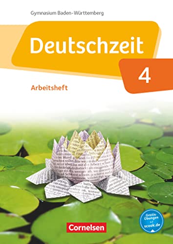 Deutschzeit - Baden-Württemberg - Band 4: 8. Schuljahr: Arbeitsheft mit Lösungen