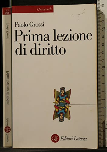 Prima lezione di diritto (Universale Laterza. Prime lezioni)