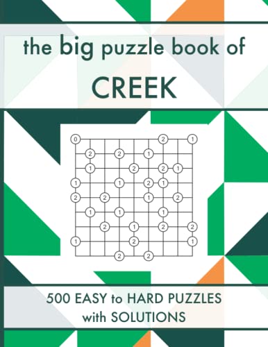 The Big Puzzle Book of Creek: 500 Easy to Hard Shading Logic Puzzles with Solutions The Big Puzzle Book of Creek: 500 Easy to Hard Shading Logic Puzzles with Solutions von Independently published