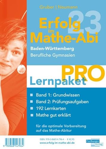 Erfolg im Mathe-Abi 2023 Lernpaket 'Pro' Baden-Württemberg Berufliche Gymnasien