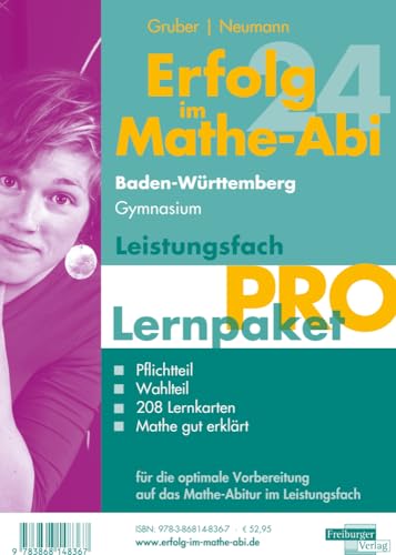 Erfolg im Mathe-Abi 2024 Lernpaket Leistungsfach 'Pro' Baden-Württemberg Gymnasium Erfolg im Mathe-Abi 2024 Lernpaket Leistungsfach 'Pro' Baden-Württemberg Gymnasium