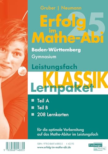 Erfolg im Mathe-Abi 2025 Lernpaket Leistungsfach 'Klassik' Baden-Württemberg Gymnasium Erfolg im Mathe-Abi 2025 Lernpaket Leistungsfach 'Klassik' Baden-Württemberg Gymnasium von Freiburger Verlag