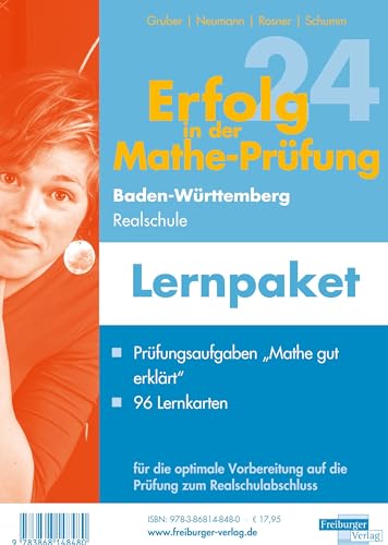 Lernpaket Basis Realschulabschluss 2024 Baden-Württemberg von Freiburger Verlag
