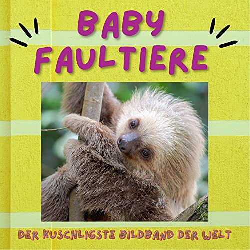 Baby Faultiere: Der kuscheligste Bildband der Welt