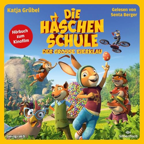 Die Häschenschule - Der große Eierklau: Das Original-Hörbuch zum Film: 2 CDs