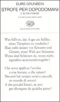 Strofe per dopodomani e altre poesie (Collezione di poesia, Band 399)