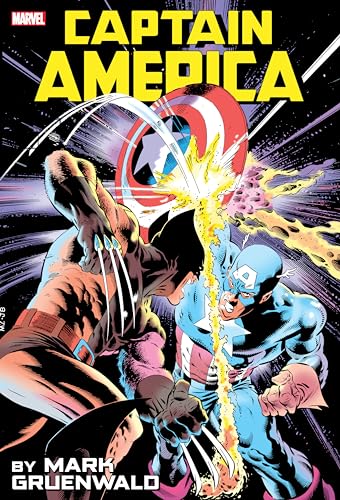 Captain America By Mark Gruenwald Omnibus Vol. 1 Zeck Captain America Vs. Wolverine Cover (Captain America Omnibus, 1) von Marvel