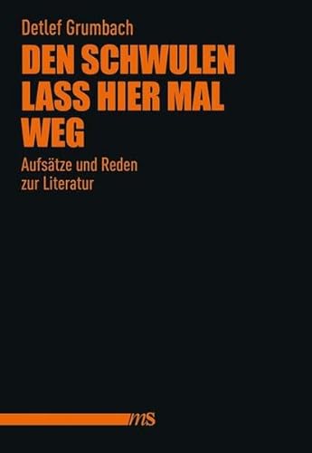 Den Schwulen lass hier mal weg: Aufsätze und Reden zur Literatur