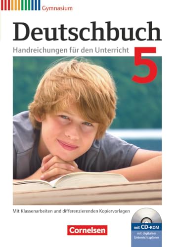 Deutschbuch Gymnasium|NULL|Zu Allgemeine Ausgabe - Hessen, Niedersachsen, Nordrhein-Westfalen, Rheinland-Pfalz|5. Schuljahr|NULL|NULL|Handreichungen für den Unterricht, Kopiervorlagen und CD-ROM|NULL von Cornelsen Verlag