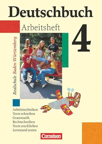 Deutschbuch - Sprach- und Lesebuch - Realschule Baden-Württemberg 2003 - Band 4: 8. Schuljahr: Arbeitsheft mit Lösungen