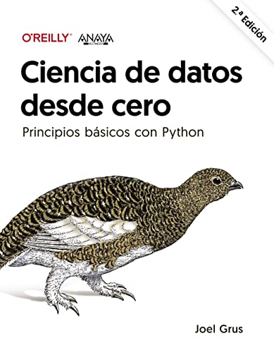 Ciencia de datos desde cero. Segunda edición: Principios básicos con Python (TÍTULOS ESPECIALES) von Anaya Multimedia