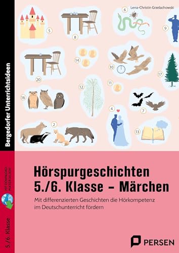 Hörspurgeschichten 5./6. Klasse - Märchen: Mit differenzierten Geschichten die Hörkompetenz im Deutschunterricht fördern von Persen Verlag i.d. AAP