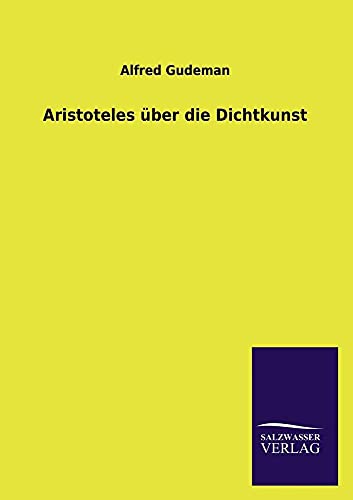 Aristoteles über die Dichtkunst
