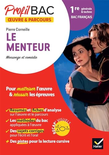 Profil - Le Menteur (Bac de français 2025): analyse de l'oeuvre et du parcours au programme (1re générale et technologique) von HATIER