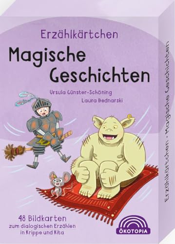 Erzählkärtchen: Magische Geschichten: 48 Bildkarten zum dialogischen Erzählen in Krippe und Kita von Klett Kita GmbH