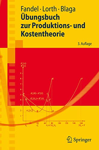 Übungsbuch zur Produktions- und Kostentheorie (Springer-Lehrbuch) von Springer