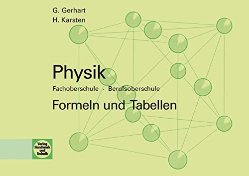 eBook inside: Buch und eBook Physik FOS -- BOS: Formeln und Tabellen