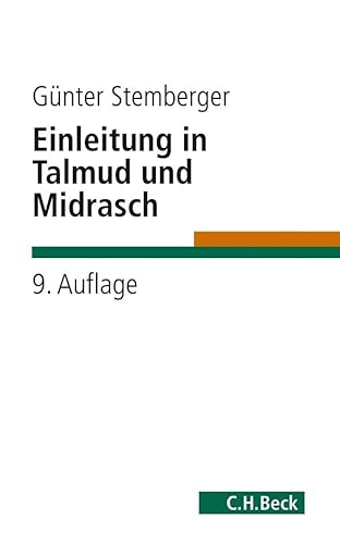 Einleitung in Talmud und Midrasch (C.H. Beck Studium)