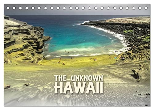 The Unknown HAWAII (Tischkalender 2024 DIN A5 quer), CALVENDO Monatskalender von CALVENDO