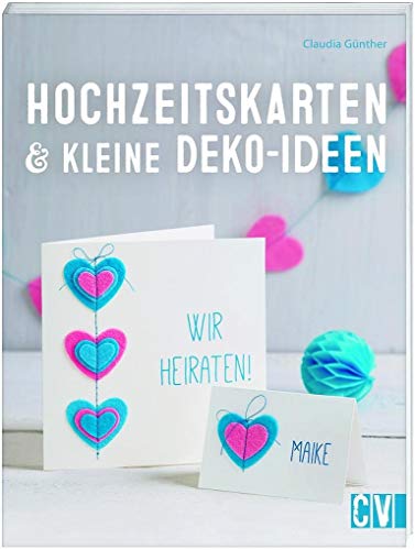 Hochzeitskarten & kleine Deko-Ideen
