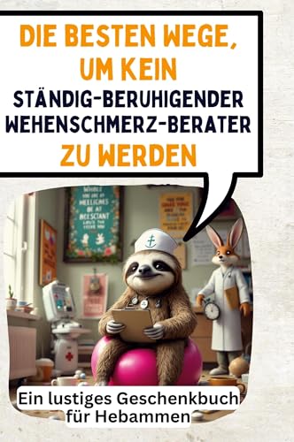 Die besten Wege, um kein ständig-beruhigender Wehenschmerz-Berater zu werden: Ein lustiges Geschenkbuch für Hebammen von FlipFlop