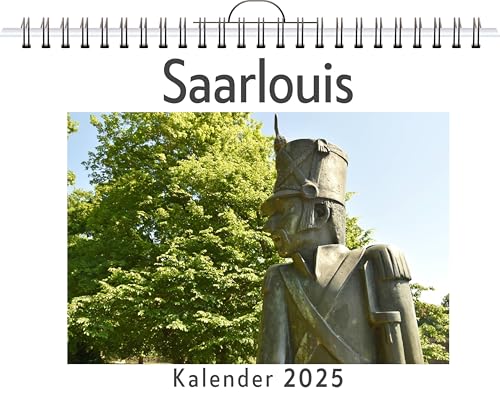 Saarlouis - (Wandkalender 2025, Kalender DIN A4 quer, Monatskalender im Querformat mit Kalendarium, das perfekte Geschenk) von FlipFlop
