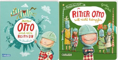 Ritter Otto 2 Pappbilderbücher im Set + 1 exklusives Postkartenset
