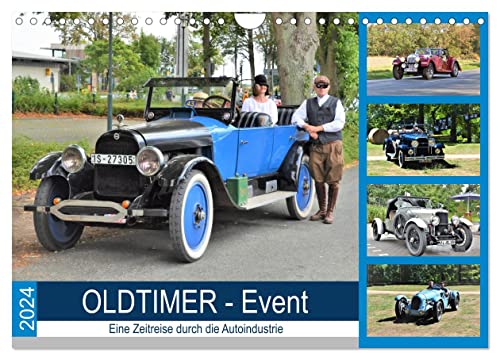 OLDTIMER-Event (Wandkalender 2024 DIN A4 quer), CALVENDO Monatskalender von CALVENDO