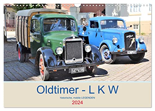 Oldtimer - L K W (Wandkalender 2024 DIN A3 quer), CALVENDO Monatskalender